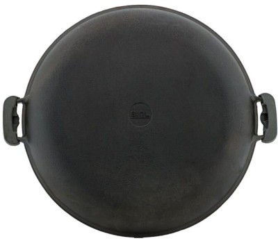РОССИЯ 0036-4 Крышка-cковорода чугунная, 36 см, с двумя ручками