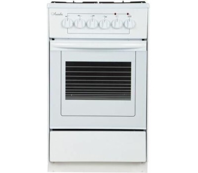 ЛЫСЬВА Плита Комбинированная ЭГ 401 СТ-2у белый (без крышки) реш.сталь