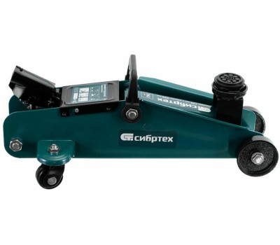 Домкрат СИБРТЕХ Домкрат гидравлический подкатной, 2 т, 135-320 мм, в пласт. кейсе 50835
