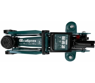 Домкрат СИБРТЕХ Домкрат гидравлический подкатной, 2 т, 135-320 мм, в пласт. кейсе 50835