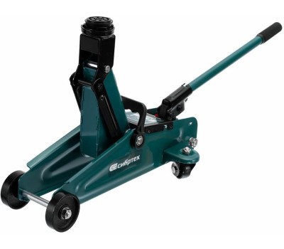 Домкрат СИБРТЕХ Домкрат гидравлический подкатной, 2 т, 135-320 мм, в пласт. кейсе 50835