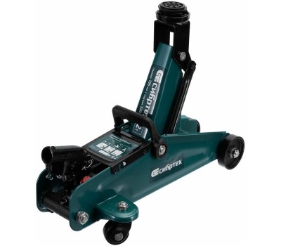 Домкрат СИБРТЕХ Домкрат гидравлический подкатной, 2 т, 135-320 мм, в пласт. кейсе 50835