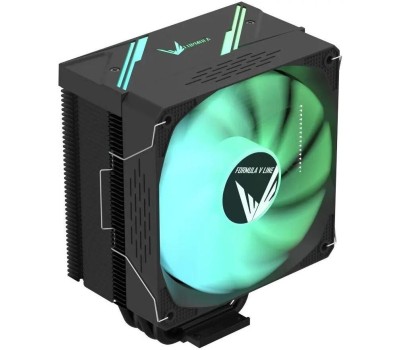 FORMULA Устройство охлаждения (кулер) Ice Burg, 4-pin, ARGB, 90мм, черный, retail [ice burg arpw 4p bk]