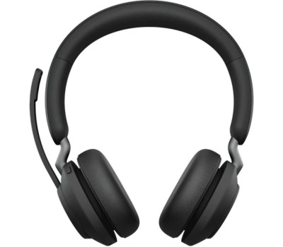 JABRA Гарнитура Evolve2 65 Link380c MS, для компьютера, накладные, Bluetooth, черный [26599-999-899]
