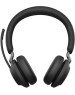 JABRA Гарнитура Evolve2 65 Link380c MS, для компьютера, накладные, Bluetooth, черный [26599-999-899]