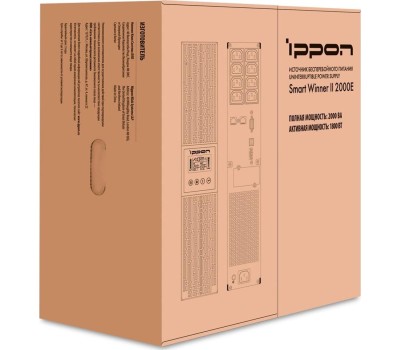 Ippon SMART WINNER II 2000E 1800Вт/2000ВА, black {1192980}