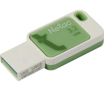Флешка NETAC Флешка USB UA31 128ГБ, USB3.2, зеленый [nt03ua31n-128g-32gn]