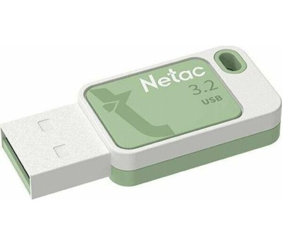 Флешка NETAC Флешка USB UA31 128ГБ, USB3.2, зеленый [nt03ua31n-128g-32gn]