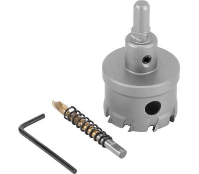 Коронка DENZEL Коронка по металлу твердосплавная, 47 мм 724015