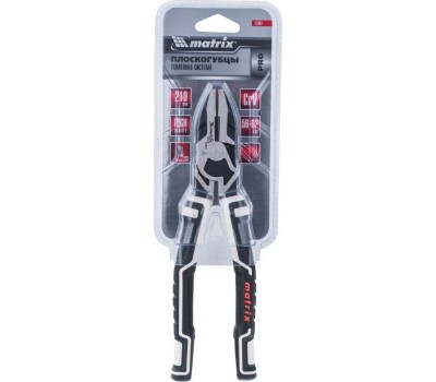 Плоскогубцы MATRIX Плоскогубцы комбинированные 210 мм, усиленная система, Pro 17061