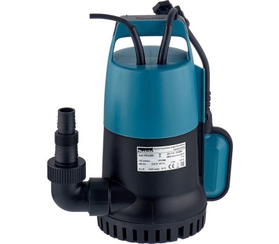 MAKITA Насос дренажный PF0300, центробежный, погружной, 8400л/ч