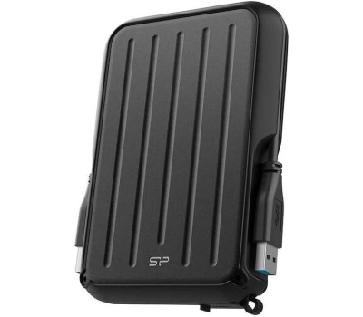 SILICON POWER 4ТБ Внешний диск HDD Armor A66 SP040TBPHD66LS3K, USB 3.0, черный
