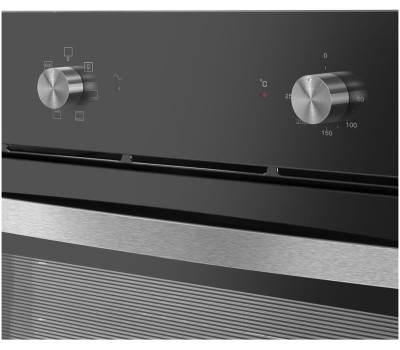 Духовой шкаф электрический HOMSAIR Духовой шкаф электрический OES660BK01, 59л, дверца с 2 стеклами, черный