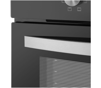 Духовой шкаф электрический HOMSAIR Духовой шкаф электрический OES660BK01, 59л, дверца с 2 стеклами, черный