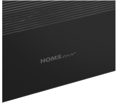 Духовой шкаф электрический HOMSAIR Духовой шкаф электрический OES660BK01, 59л, дверца с 2 стеклами, черный