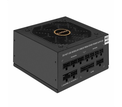 Блок питания Exegate EX297233RUS Блок питания 850W 80 PLUS® GOLD 850VSP FC (ATX3.0, APFC, КПД 90% (80 PLUS GOLD), 120mm fan, 24pin, 2x(4+4)pin, PCIE5.0/12VHPWR, 4xPCI-E, 6xSATA, 3xIDE, 1xFDD, Full Cable Management