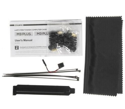 Корпус для ПК ZALMAN Корпус M3 PLUS RGB mATX Mini Tower PC Case, RGB Fan x4, T/G