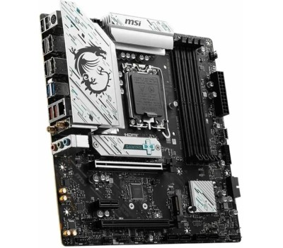 Материнская плата MSI Материнская плата B760M GAMING PLUS WIFI B760, LGA1700, 4*DDR5, 2*PCIEx16, 1*PCIEx1, 2*M.2, 1*TypeC, 2*USB3.2Gen2, 6*USB3.2Gen1, 6*USB2.0, 4*SATA3.0, 2.5G, 2*DP, 2*HDMI, M-ATX, RTL