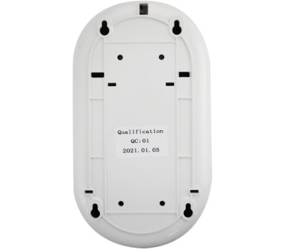 GFmark - Дозатор СЕНСОРНЫЙ, для жидкого мыла, заоваленный корпус, пластик АБС, с полоской, 1000 мл, цвет БЕЛЫЙ. 728