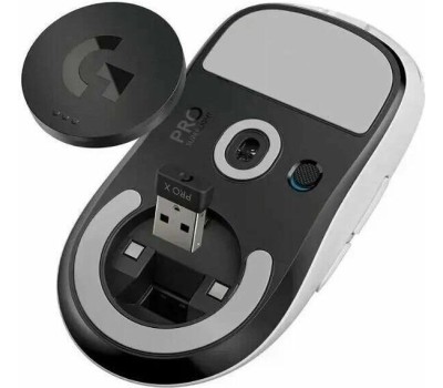 LOGITECH Мышь игровая беспроводная G PRO X Superlight белый (910-005946)