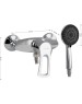 BRIMIX - Смеситель в душевую кабину с гибким шлангом, шаровый, 40 мм 3504