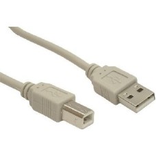 кабель USB 5BITES UC5010-018C USB2.0 / AM-BM / 1.8M