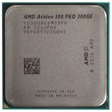 Процессор AMD CPU Athlon 300 PRO 300GE (YD300BC6M2OFH) { (3.4GHz,5MB,35W,AM4) tray, with Radeon Vega Graphics}