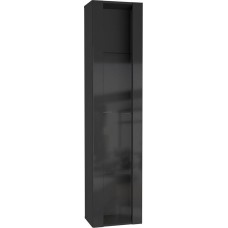 Шкаф навесной НК-МЕБЕЛЬ POINT ТИП-41 шкаф навесной Чёрный/Чёрный глянец 71774453