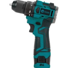 Дрель-шуруповёрт EDON AD-16CBL черный/зеленый 28006 16В, 2аккум., бесщеточный