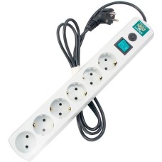 MOST RG 3м (6 розеток) белый (коробка)