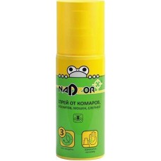 Спрей от комаров и мошек NADZOR Спрей от комаров и мошек, 100мл, ISK001N