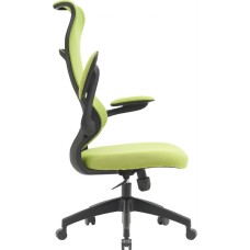 Кресло компьютерное CACTUS Кресло CS-MC505-GN, на колесиках, сетка/ткань, салатовый