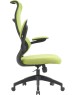 Кресло компьютерное CACTUS Кресло CS-MC505-GN, на колесиках, сетка/ткань, салатовый