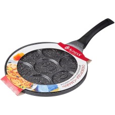 Сковорода AGNESS 932-003 СМАЙЛ с мрамор. а/приг. покрытием d26,5см