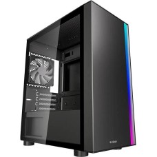 PCCOOLER Корпус mATX LM300 Argb, Mini-Tower, без БП, черный [c3-a300bkn1-gl]