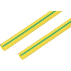 REXANT Трубка термоусаживаемая ТУТнг-LS (2:1)-35/17,5 желто-зеленая