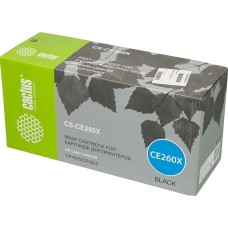 Картридж CACTUS Картридж CS-CE260X, CE260X, черный / CS-CE260X