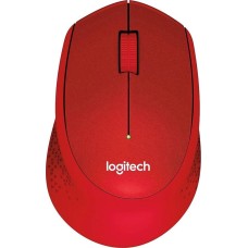 LOGITECH Мышь беспроводная M280, радио, оптическая, USB, 1000dpi, красный [910-004308]