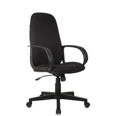 Кресло компьютерное БЮРОКРАТ Кресло руководителя CH 279, ткань, до 120кг, черный