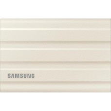 SAMSUNG Внешний диск SSD T7 Shield, 1ТБ, бежевый [mu-pe1t0k/ww]