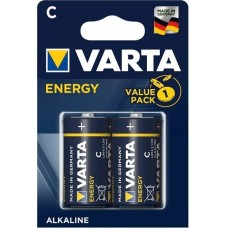 VARTA LR14C Батарейка Energy BL2 Alkaline, 2 шт