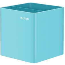 DELI Подставка Nusign ENS011blue, для письменных принадлежностей, 84х84х86, пластик, синий