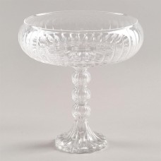 Блюдо ALEGRE GLASS БЛЮДО НА НОЖКЕ, 24Х24,5 СМ 337-102