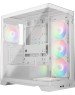 Корпус для ПК XPG Корпус INVADER X WHITE (INVADERXMT-WHCWW) Mid-Tower Gaming ATX PC Case with Panoramic View, Tempered Glass Panels, and RGB Lighting Black