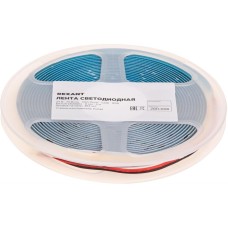 REXANT Лента светодиодная 24В, COB 10Вт/м, 384 LED/м, 4000K, 8мм, 5м, IP20