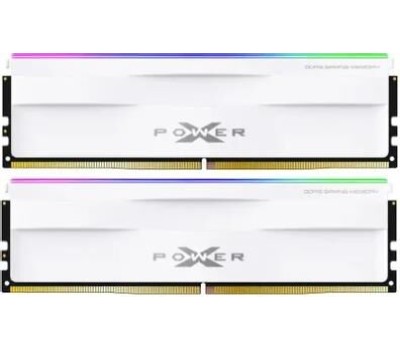 SILICON POWER Память DDR5 2x16GB 6000MHz SP032GXLWU60AFDF Xpower Zenith RGB RTL Gaming PC5-48000 CL30 DIMM ECC 288-pin 1.35В kit single rank с радиатором Ret
