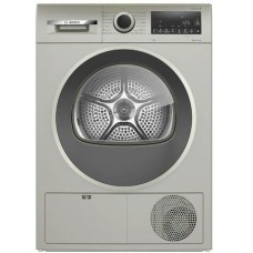 Сушильная машина BOSCH Сушильная машина Serie 4 WQG1420XME серебристый, с английской панелью управления