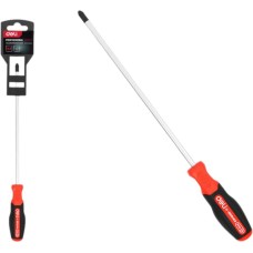 DELI Крестовая DL3464 PH3x200мм сталь S2, матовый стержень, двухкомпонентная прорезиненная рукоять