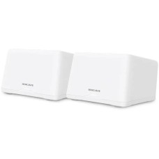 MERCUSYS Бесшовный Mesh роутер Halo H47BE, Wi-Fi 7, BE9300, 2.4/5/6ГГц, 3 WAN/LAN, белый, 2 шт. в комплекте [halo h47be(2-pack)]