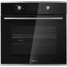 Духовой шкаф электрический MIDEA Духовой шкаф электрический MO47003GB, 60л, дверца с 2 стеклами, черный